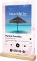 Songr Spotify Muziekbordje Parasol Paradise Sunrise Collective 20x30 Roze Dibond Aluminium Plaat Cadeau Tip voor Man en Vrouw - Thumbnail 1