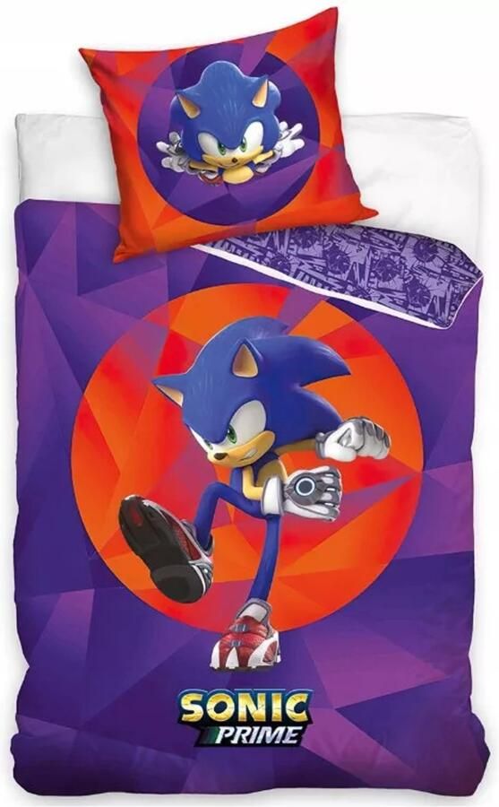 Sonic Dekbedovertrek 140x200 GroteKussensloop 60x63m Katoen Duurzaam