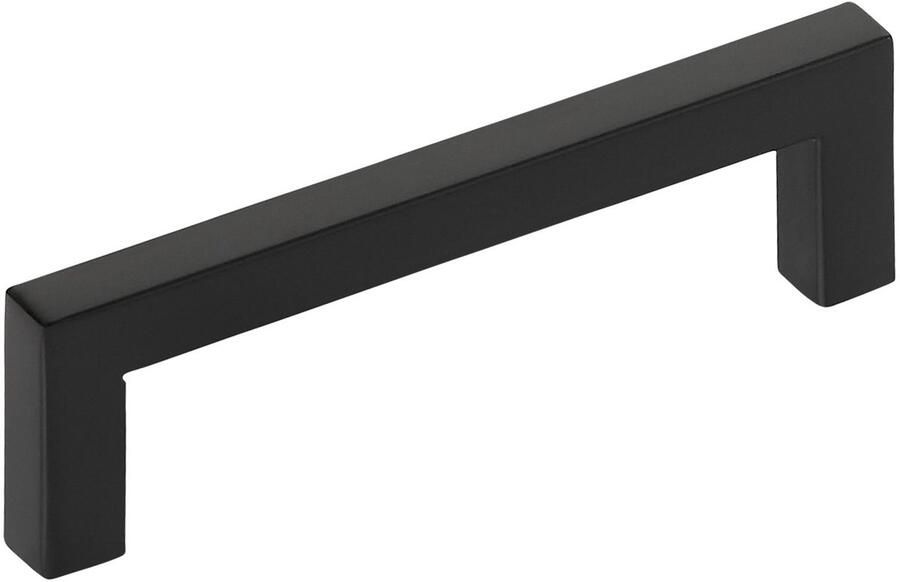 Sotech 10 stuks Meubelgrepen E8 BA 96 mm RVS zwart mat staafgreep relinggreep van