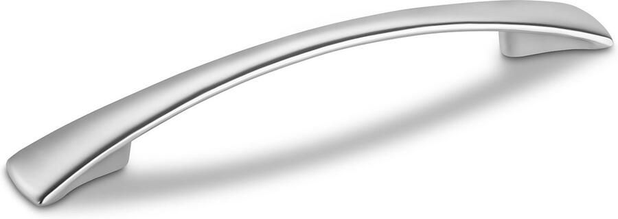 Sotech Meubelgreep JAN mat chroom BA 96 mm Booggreep Gebogen greep Kastgreep Keukengreep van