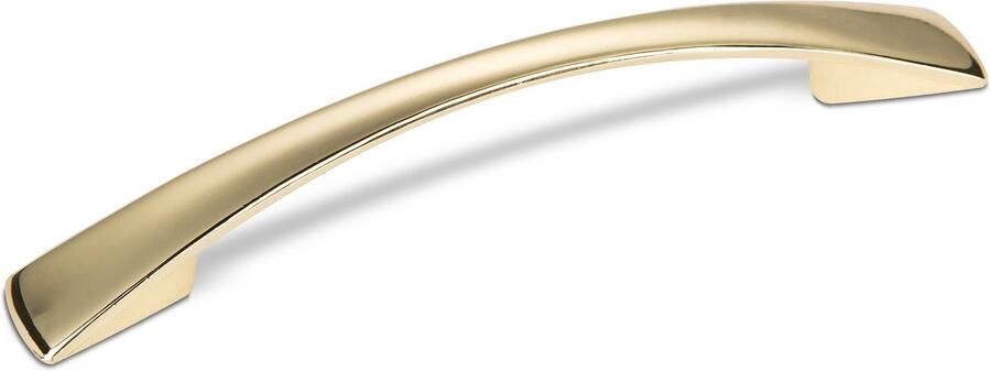 Sotech Meubelgreep JAN messing look BA 96 mm Booggreep Kastgreep Keukengreep van