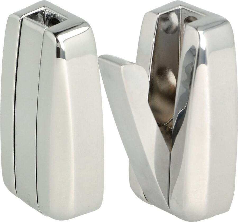 Sotech 2-delig opklapbare haken HIPPO gepolijst chroom met veer Metalen jashaken ruimtebesparend ideaal voor kleine ruimtes zoals in caravans