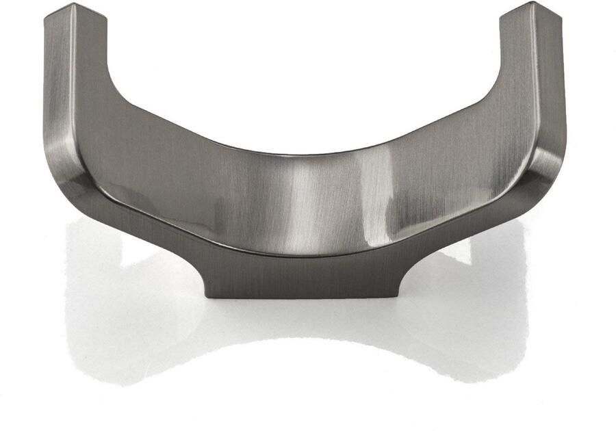 Sotech 2 stuks kapstokhaken Bill 72 5 x 29 mm RVS-look incl. bevestigingsset