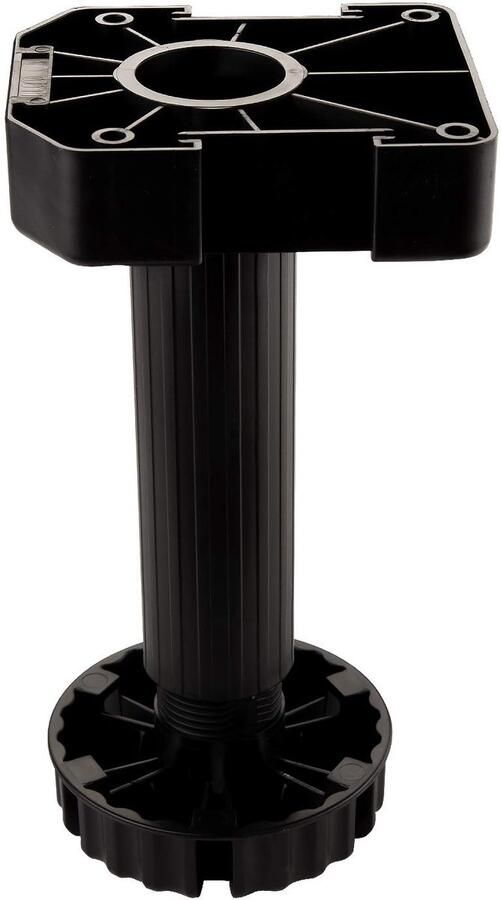 Sotech 20 stuks meubelvoet zwart hoogte: 185 mm verstelbaar belastbaarheid: 500 kg per stelvoet