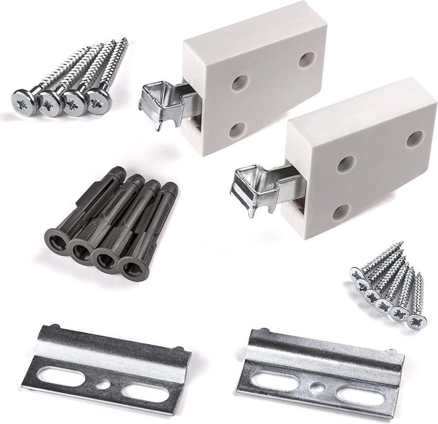 Sotech 50 stuks kastophanger complete set wit kastophanger draagvermogen max. 120 kg