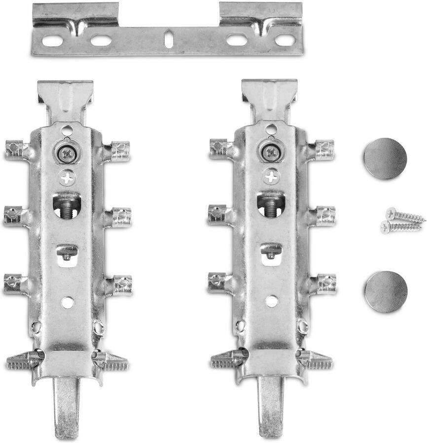Sotech 2 x Kastophangset verstelbaar om in te drukken met snelspanhendel