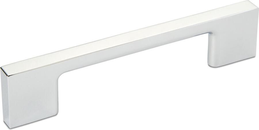 Sotech 5 stuks Meubelgrepen BG02 Boorgat afstand 96 mm chroom gepolijst Beugelgrepen van