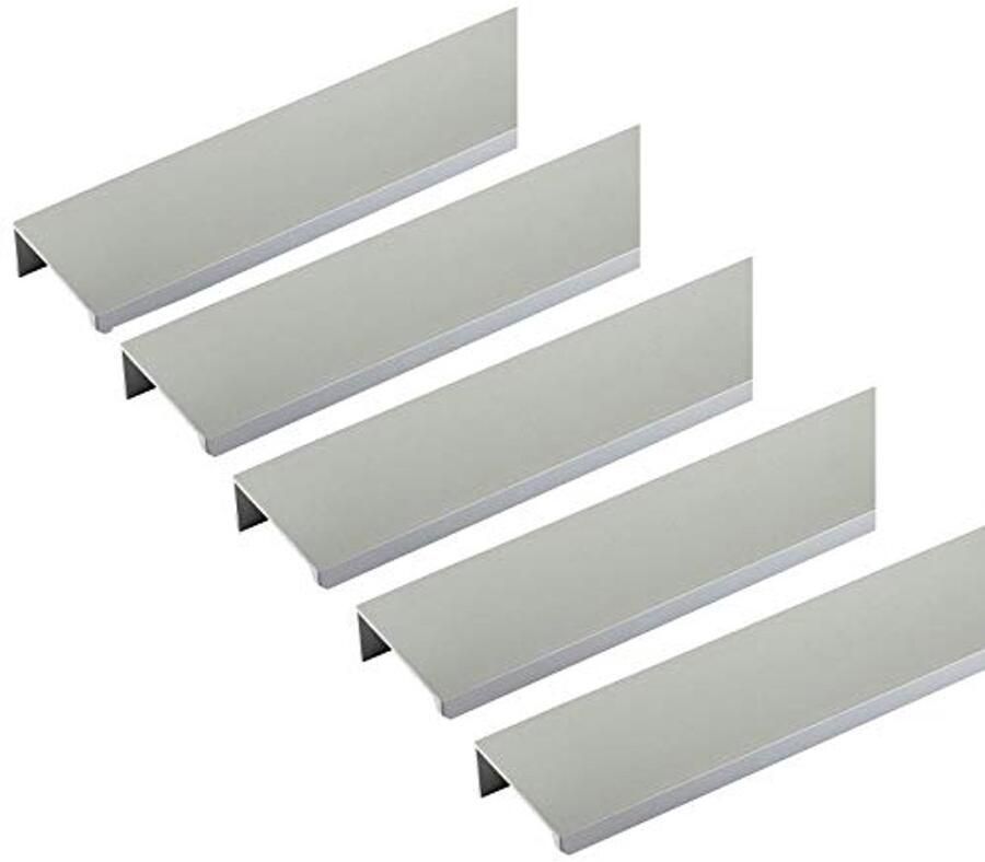 Sotech 5 x Meubelgreep BLANKETT Jane Lengte 380 mm Chroom mat Greeplijst van