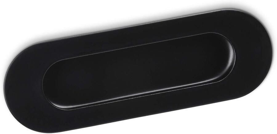 Sotech Meubelgreep EL-09 Boorgatafstand 108 mm Zwart mat Infreesgreep van