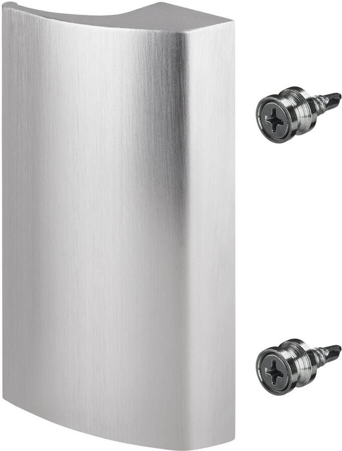 Sotech balkondeurgreep SEJA II aluminium edelstaal-look 85 x 40 x 20 mm terrasdeurgreep