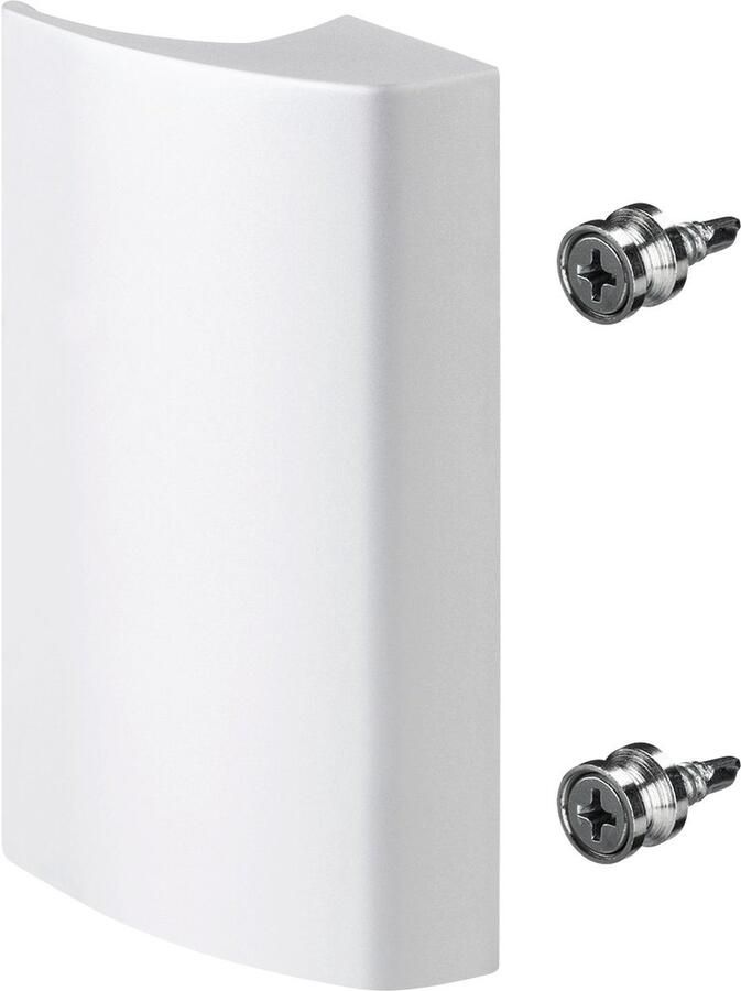 Sotech balkondeurgreep SEJA II aluminium wit 85 x 40 x 20 mm deurgreep terrasdeurgreep