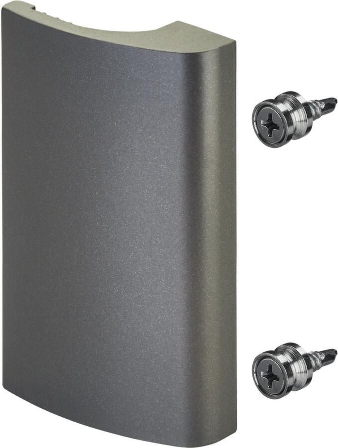 Sotech Balkondeurklink SEJA antraciet 82 x 52 x 20 mm aluminium Buitendeurklink