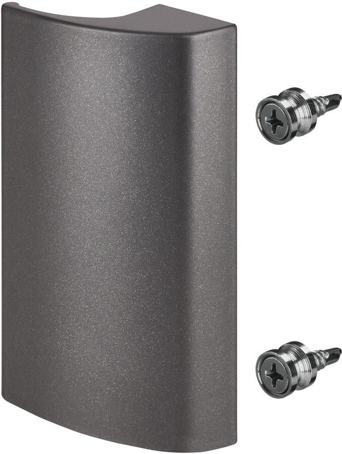 Sotech balkondeurklink SEJA II aluminium antraciet 85 x 40 x 20 mm deurgreep terrasdeurgreep