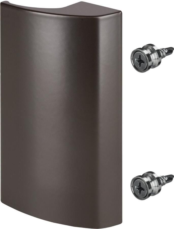 Sotech balkondeurklink SEJA II aluminium bruin 85 x 40 x 20 mm deurgreep terrasdeurgreep