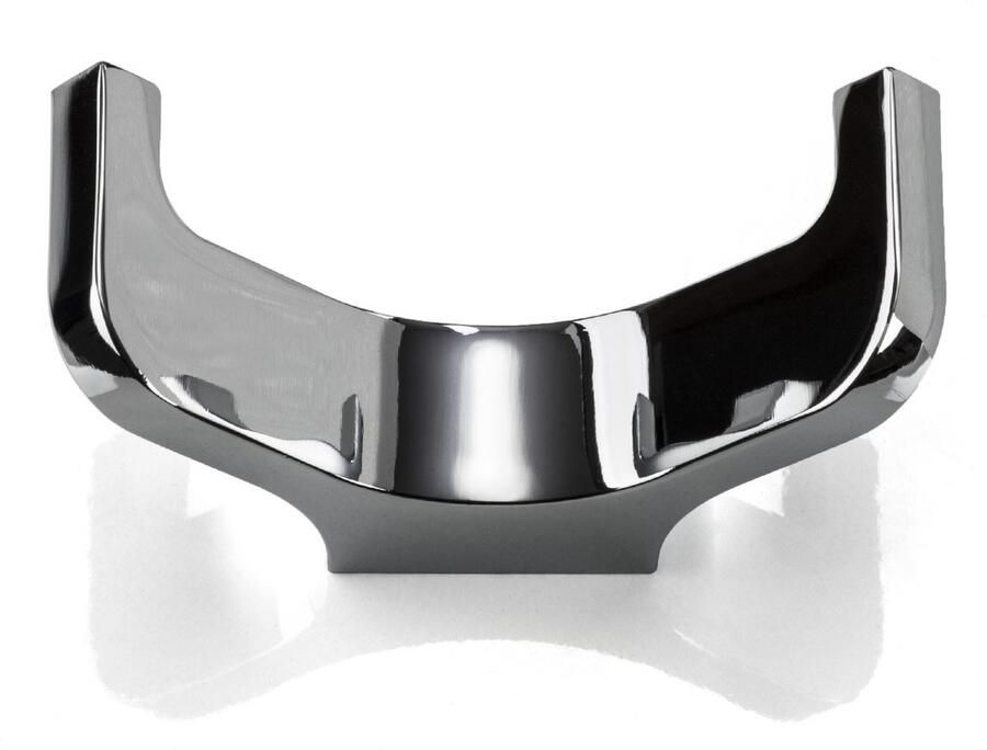 Sotech Garderobehaak BILL Wandgarderobe Kapstokhaak Jashaak Wandhaak Designhaak gepolijst chroom small