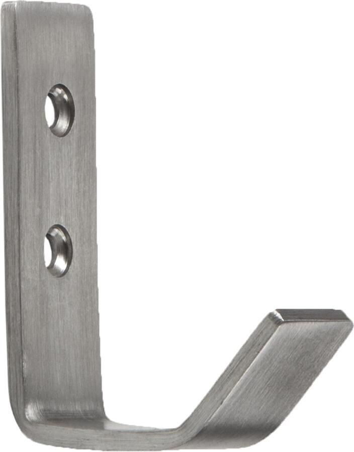 Sotech Kapstokhaak ALBA echt roestvrij staal 52 x 20 mm kapstokhaken van