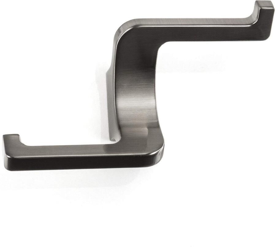 Sotech kapstokhaak Bill 107 5 x 64 5 mm RVS-look incl. bevestigingsset