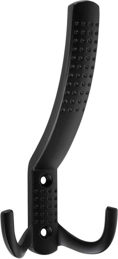 Sotech Kapstokhaken JASMIN STRONG Lang Zwart mat Nieuwe solide uitvoering kapstokhaak