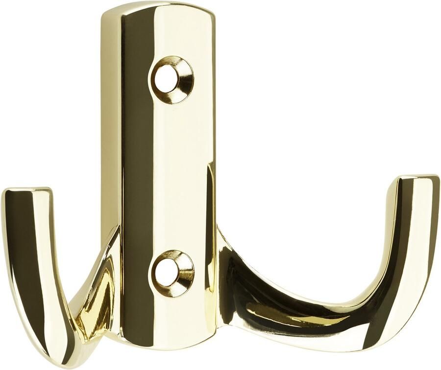 Sotech Kapstokhaken JULIE STRONG Kort Messing Afwerking Nieuwe solide uitvoering voor garderobes