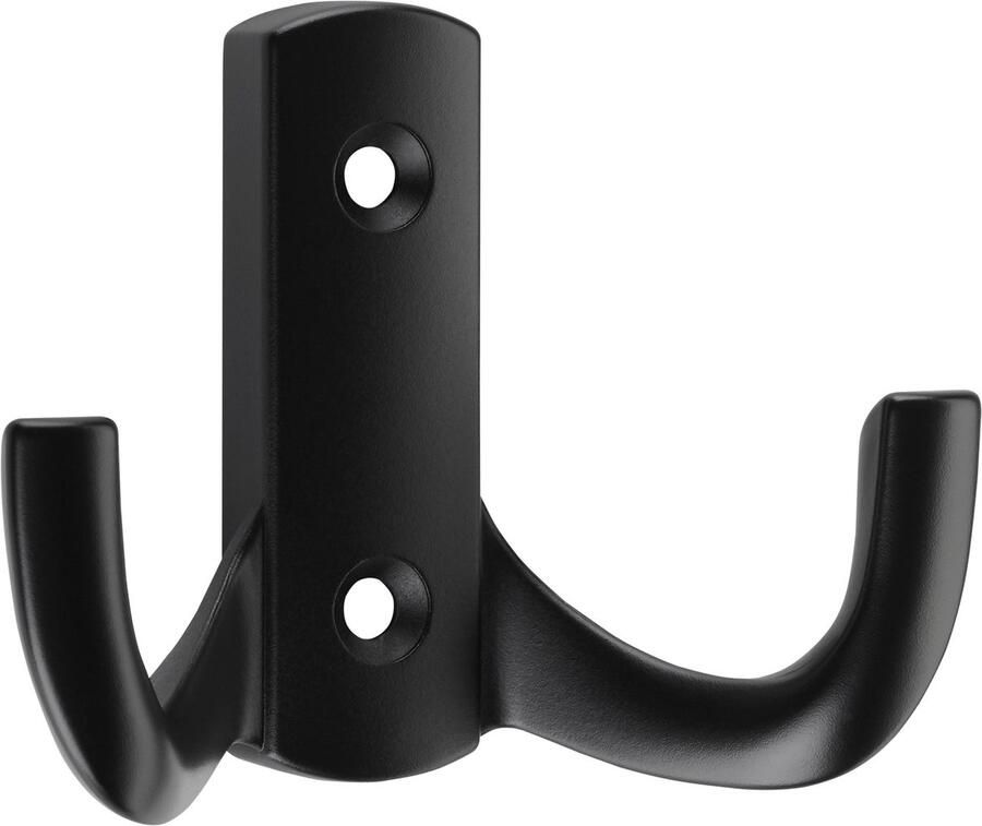 Sotech Kapstokhaken JULIE STRONG Kort Zwart mat Nieuwe solide uitvoering kapstokhaak