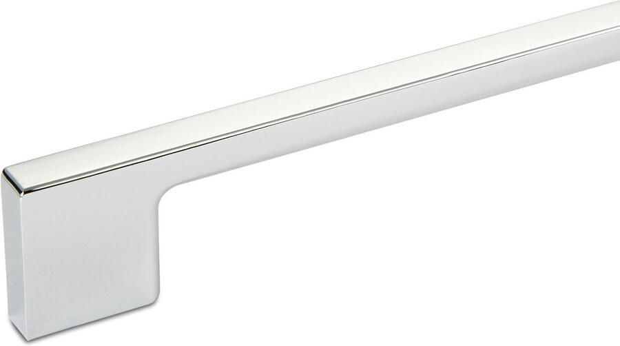 Sotech 5 stuks Meubelgrepen BG02 Boorgat afstand 256 mm gepolijst chroom Beugelgrepen van