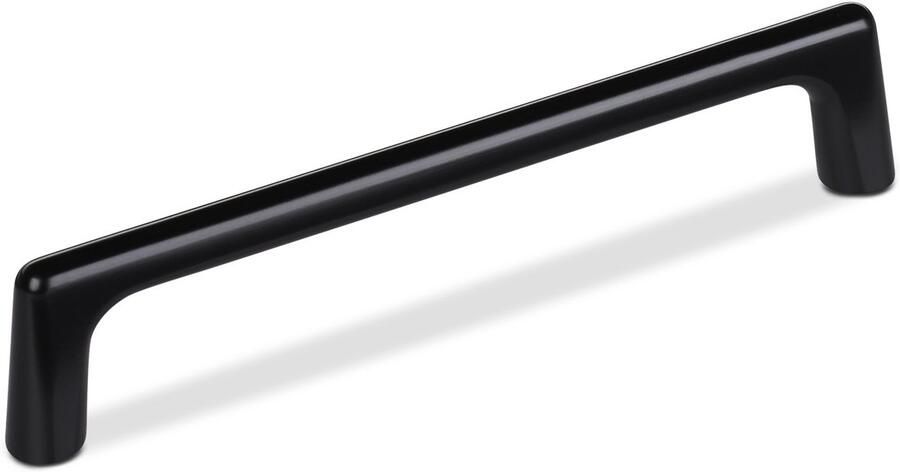 Sotech 10 x meubelgrepen Blackline III BA 128 mm zwart mat kastgrepen lengte 138 mm x breedte 11 mm x hoogte 30 mm