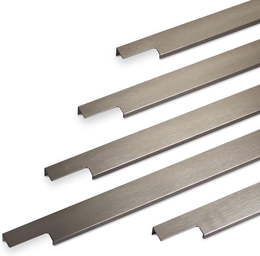 Sotech Meubelgreep BLANKETT Slim Lengte 995 mm RVS-optiek geborsteld Greeplijst van