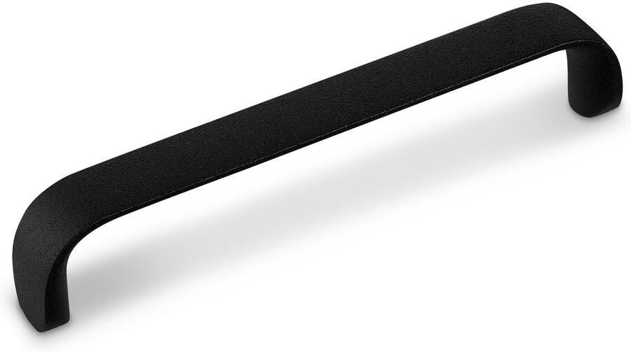 Sotech Meubelgreep DALE BA 128 mm zwart met structuur Komgreep Kastgreep