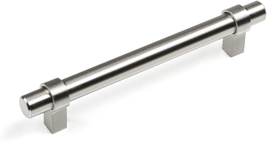 Sotech Meubelgreep G20 Boorgatafstand 128 mm roestvrij staal optiek Stanghandgreep relinggreep van