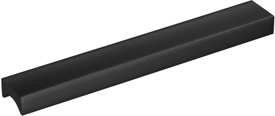 Sotech Meubelgreep GÖTEBORG BA 128 mm Zwart geanodiseerde aluminium greeplijst Keukengreep