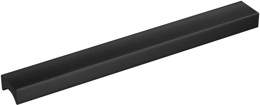 Sotech Meubelgreep GÖTEBORG BA 160 mm Zwart geanodiseerde aluminium greeplijst Ladegreep