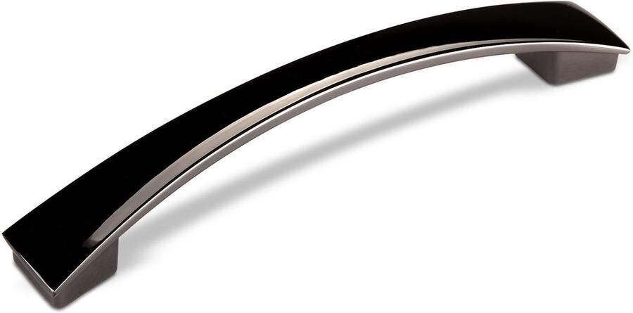Sotech Meubelgreep NURIA Boorgatafstand 160 mm Chroom zwart Beugelhandgreep van