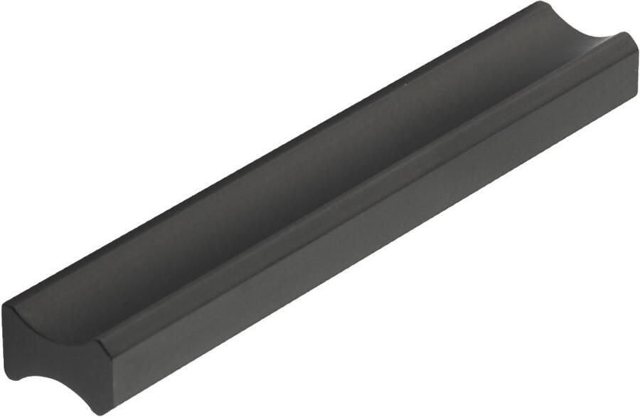 Sotech Meubelgreep STOCKHOLM BA 128 mm Zwart geanodiseerde aluminium greeplijst Keukengreep