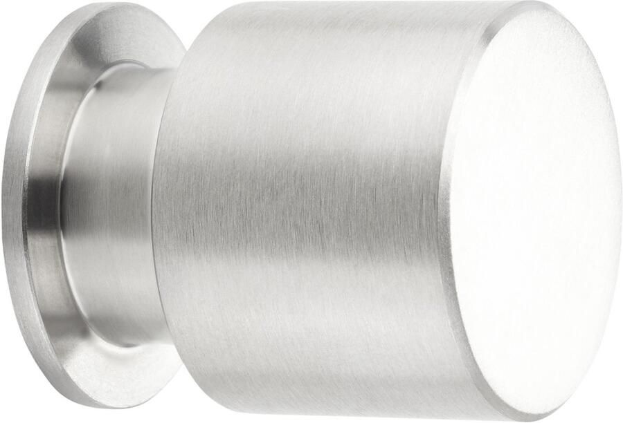 Sotech Meubelknop BIRMINGHAM Ø 25 mm Roestvrij staal geborsteld Roestvrij stalen knop van