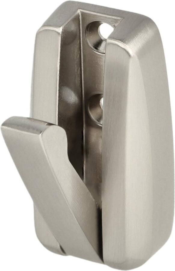 Sotech opbouwklaphaak HIPPO edelstaal-look met veer Kaphaak van metaal plaatsbesparend ideaal voor kleine ruimtes zoals in caravans