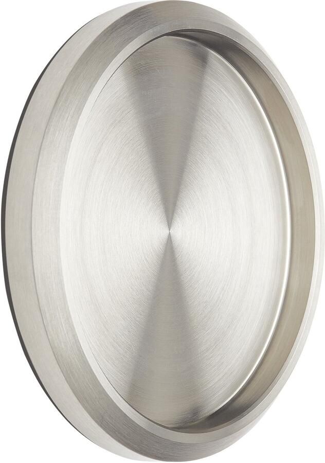 Sotech Schuifdeurgreep MILA greep-Ø: 70 mm zelfklevende Meubelgreep inox Schaalgreep voor glazen deuren & kamerdeuren Schaalgreep om op glazen Deurgreep te kleven van