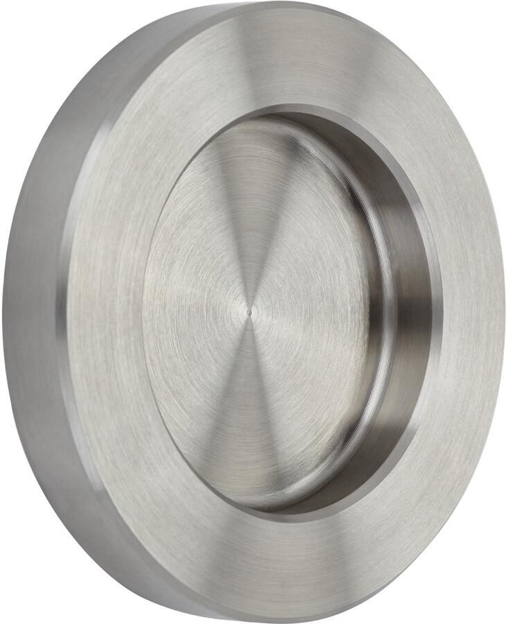 Sotech Schuifdeurgreep NALA greep-Ø: 70 mm voor verlijming Meubelgreep inox Schaalgreep voor glasdeuren & kamerdeuren greepschaal voor verlijming Glasdeurgreep van