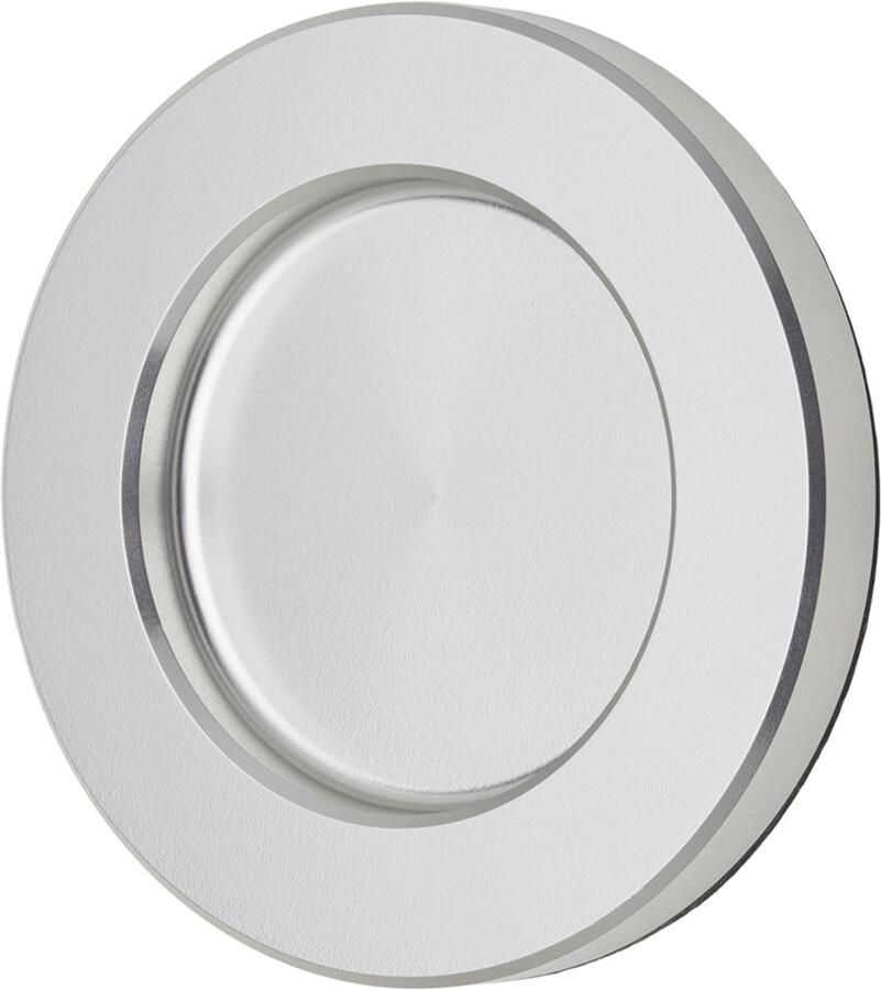 Sotech Schuifdeurgreep TAYO RVS-look Ø 70 x 8 mm zelfklevend (3M VHB) glazen deurklink van aluminium greepschaal voor glas- & kamerdeuren