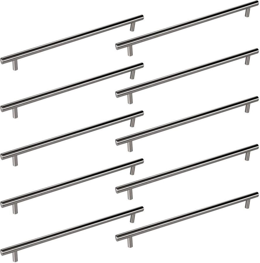 Sotech Set van 10 meubelgrepen van G10 roestvrijstalen buis staafhandgreepset relaishandgrepen hartafstand 320 mm ladehandgreep