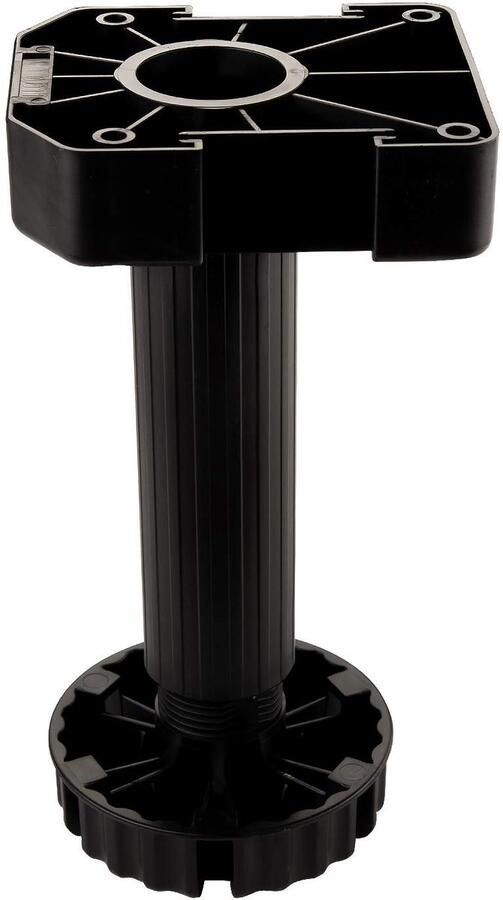 Sotech Set van 4 meubelpoten zwart met sokkelhoogte 185 mm