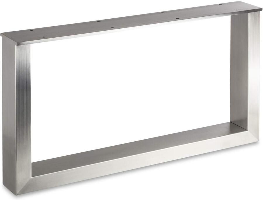 Sotech Tafelonderstel KUFE echt roestvrij staal hoogte verstelbaar (Hoogte: 400 mm Diepte: 700 mm)