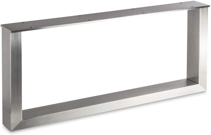 Sotech Tafelonderstel KUFE echt roestvrij staal hoogte verstelbaar (Hoogte: 400 mm Diepte: 800 mm)