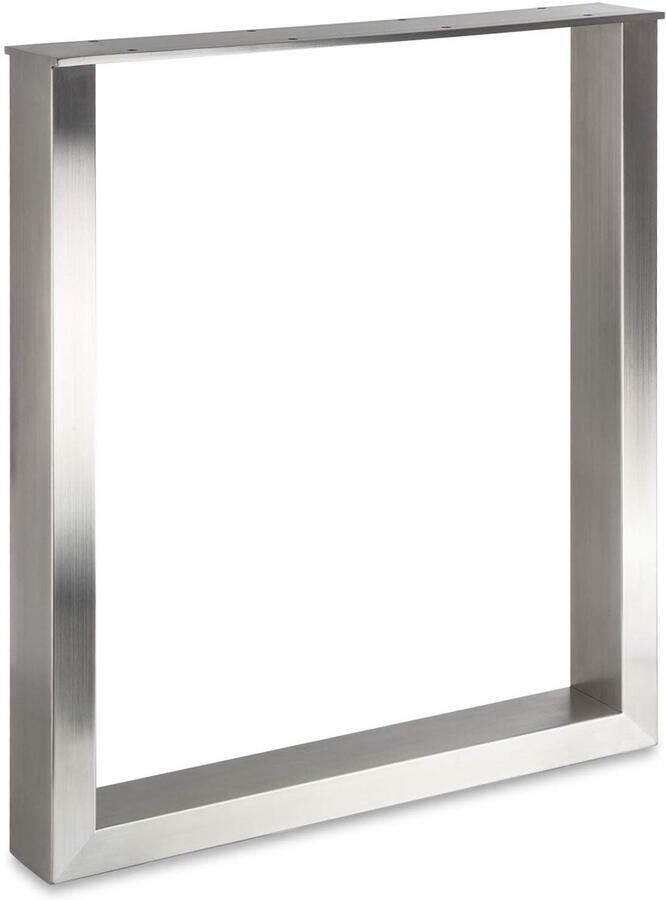 Sotech Tafelonderstel KUFE echt roestvrij staal hoogte verstelbaar (Hoogte: 720 mm Diepte: 600 mm)