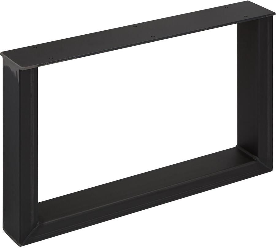 Sotech Tafelonderstel TAB Staal Used Look Profiel 80 x 40 mm (Hoogte: 400 mm Diepte: 600 mm)