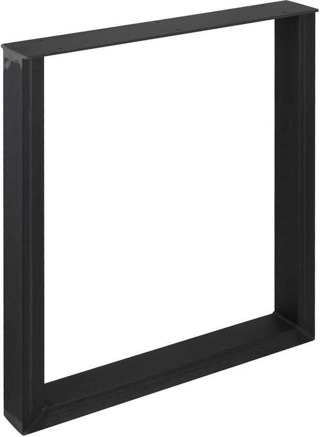 Sotech Tafelonderstel TAB Staal Used Look Profiel 80 x 40 mm (Hoogte: 720 mm Diepte: 600 mm)