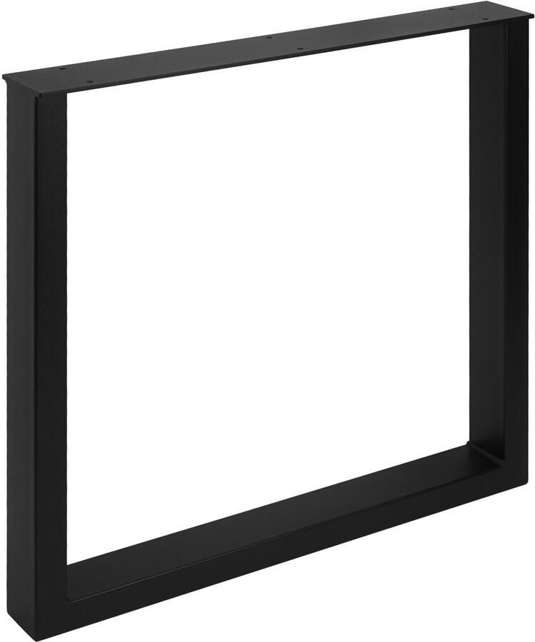 Sotech Tafelonderstel TAB Staal zwart mat Profiel 80 x 40 mm (Hoogte: 720 mm Diepte: 700 mm)
