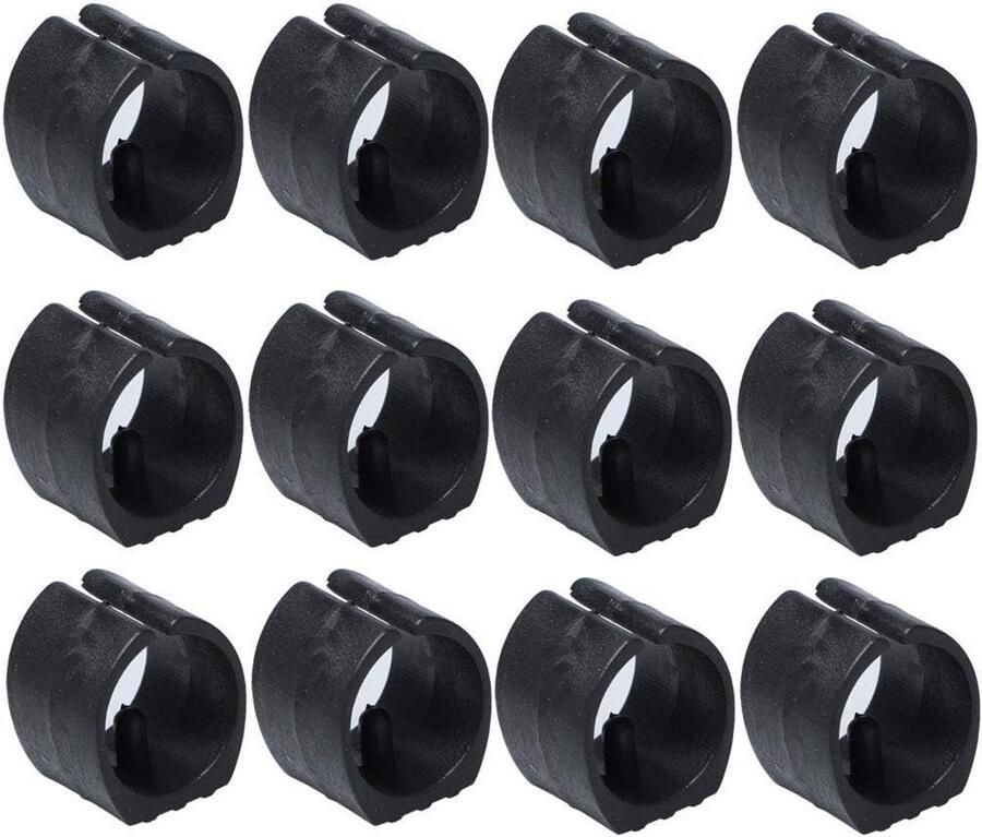 SourcingMap Breuer stoel-vloerglijders met 1 tanden U-vorm 25 mm 12 stuks