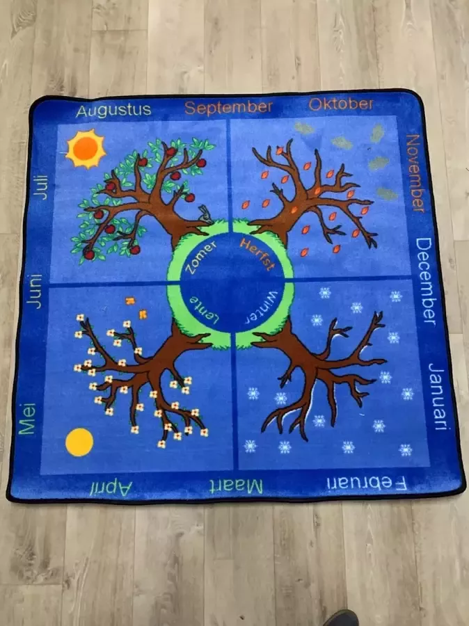 Speeltapijt.com Educatief speelkleed seizoenen