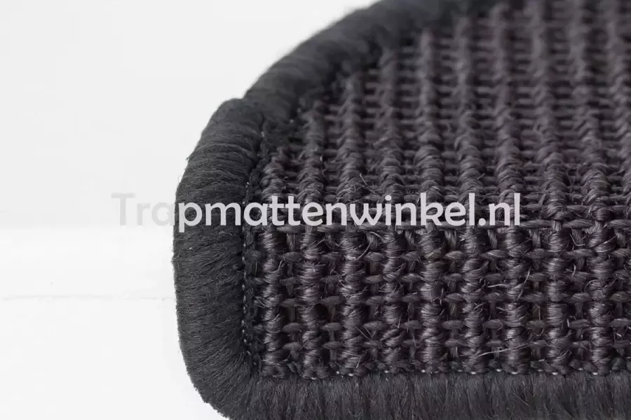 Speeltapijt.com Trapmat sisal antaciet 56x18x4cm set 15st