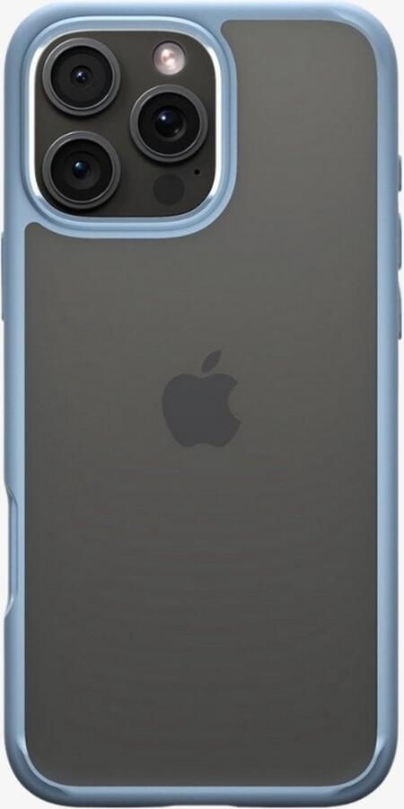Spigen Crystal Hybrid Apple iPhone 16 Pro Max Hoesje Back Cover Blauw